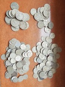 10 20 50 gr groszy 1 zł złoty 1949 r miedzionikiel 217szt