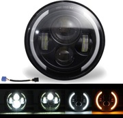 Kairiyard 7" Reflektor roboczy LED 300 W, 30000 lm, 4 soczewki Angel Eyes