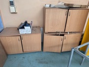 Szafki, wymiary 110 cm x 60 cm x 65 cm 3 szt. za darmo