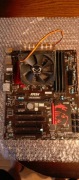 MSI Z77A-G43 Gaming + i5 3470 + 12 GB DDR 3 (3x4GB) + GRATISY