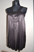 757# angela nicole sukienka z satyny bombka 38/40-nowa