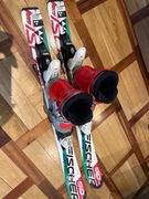 Narty zjazdowe Fischer Race 90 cm+buty + kijki