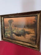 Enrique Serra ROMA - oleodruk za szłem