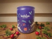 ŚWIECA ZAPACHOWA ŚWIĄTECZNA WANILIA Bolsius w szkle ozdobnym 