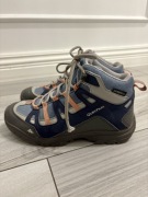 QUECHUA r. 34 buty trekkingowe turystyczne dziecięce Waterproof