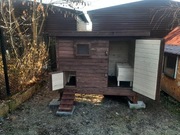 Kurnik dla kur  drewniany