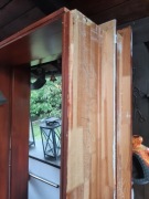 2 sztuki drzwi PORTA  ościeżnica drewniana 