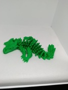 Ruchoma ozdoba jaszczurka kolczasta