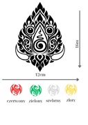 Naklejka logo ściana samochód okno 