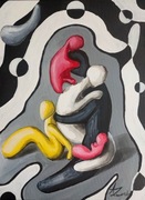 Obraz ręcznie malowany pt. "To, co ważne"