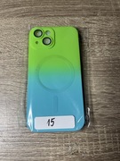 Etui na telefon iPhone 15/ MagSafe/ochrona kamery/ szkło gratis