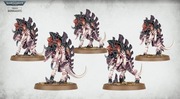 5x BARBGAUNTS TYRANIDS WARHAMMER 40K RAMKI 