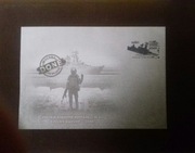 Koperta "Ruski okręt wojenny SKONCZYL" z sztampą