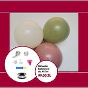 Girlanda balonowa DIY 4-5m 144 szt. 