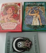 astrological,crystal ball zestaw 2 talii