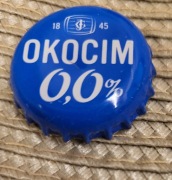 Kapsel Okocim butelkowane Polska