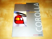 Prospekt Toyota Corolla Hatchback 1998 j.polski !