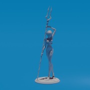 Figurka Rei Ayanami z Evangelion