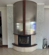 SPRZEDAM KOMINEK JOTUL I 18 Z PŁASZCZEM WODNYM POD ZABUDOWE -UŻYWANY 