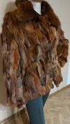 FUTRO damskie NATURALNE z lisa rude stan IDEALNY