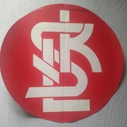 Vlepka Giga ŁKS ŁÓDŹ 40 cm 