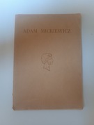 Adam Mickiewicz przewodnik po wystawie jubileuszowej 1949 rok