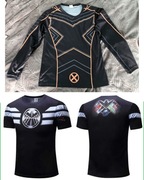 Dwie koszulki dziecięce termoaktywne Marvel Shield Avengers 10-12 lat