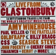 Various–Q Live From Glastonbury  CD britpop alternative indie rock afrobeat