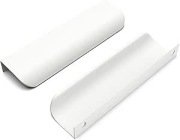 Biały Uchwyt Meblowy Krawędziowy Dł. 15 cm Goldenwarm