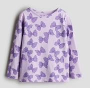 Dżersejowy top z nadrukiem r 122/128