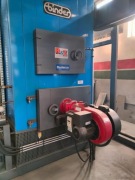 Kocioł Binder 840kW RRK 640-850 ruchomy ruszt na biomasa