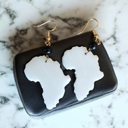 Kolczyki - Ekologiczne, ręcznie robione przez Masajów z Kenii (Afryka)