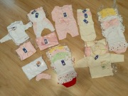 Dziewczynka roz.56-68 NOWE z metkami, ZESTAW, paczka 30 szt.