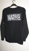 Bluza czarna ciepła, unisex, nadruk MARVEL, XL