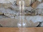 Duży Szklany Klosz/ Kominek_ Lampa naftowa_mont. 65 mm