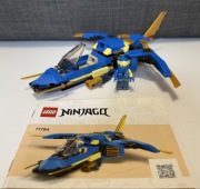 LEGO Ninjago 71784 Odrzutowiec Jay’a EVO, komplet z instrukcją