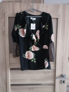 Wiązana bluzeczka w kwiaty 