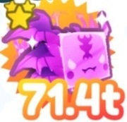 Dark Matter Hellish axolotl Pet Simulator Roblox