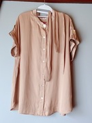 Orsay bluzka satyna beż rozm. 46 nowa komplet metek