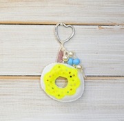 Breloczek, pączek, donut - 24 - handmade