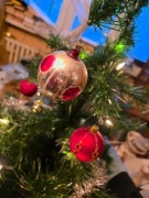 Stare bombki z okresu PRL kolorowe ręcznie malowane 12 sztuk