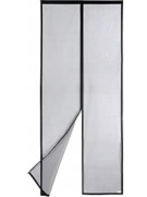Moskitiera magnetyczna drzwi 95x210cm Apalus Czarna