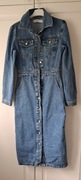 Sukienka jeansowa na guziki Reserved XS