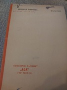 INSTRUKCJA SERWISOWA UNITRA RADIO ADA PRL