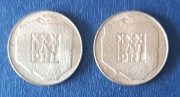XXX lat PRL 200 ZŁ mapka zestaw 2 monety Ag625 srebro 