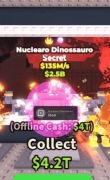 Nuclearo Dinosauro do Steal a Brainrot w Roblox