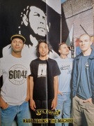 UNIKAT! Plakat RAGE AGAINST THE MACHINE z 1996 r. - Format A2 - NOWY