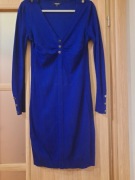 Sukienka chabrowa dzianinowa r.40 firmowa MORGAN