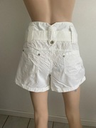 Swietne Rivier Island spodenki biale 10/36 S/M