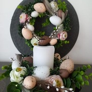 Wianek Wielkanocny Stroik Wielkanocny 20 cm